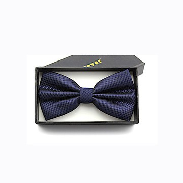 拉福   紋路領結新郎結婚領結糾糾(兒童深藍)