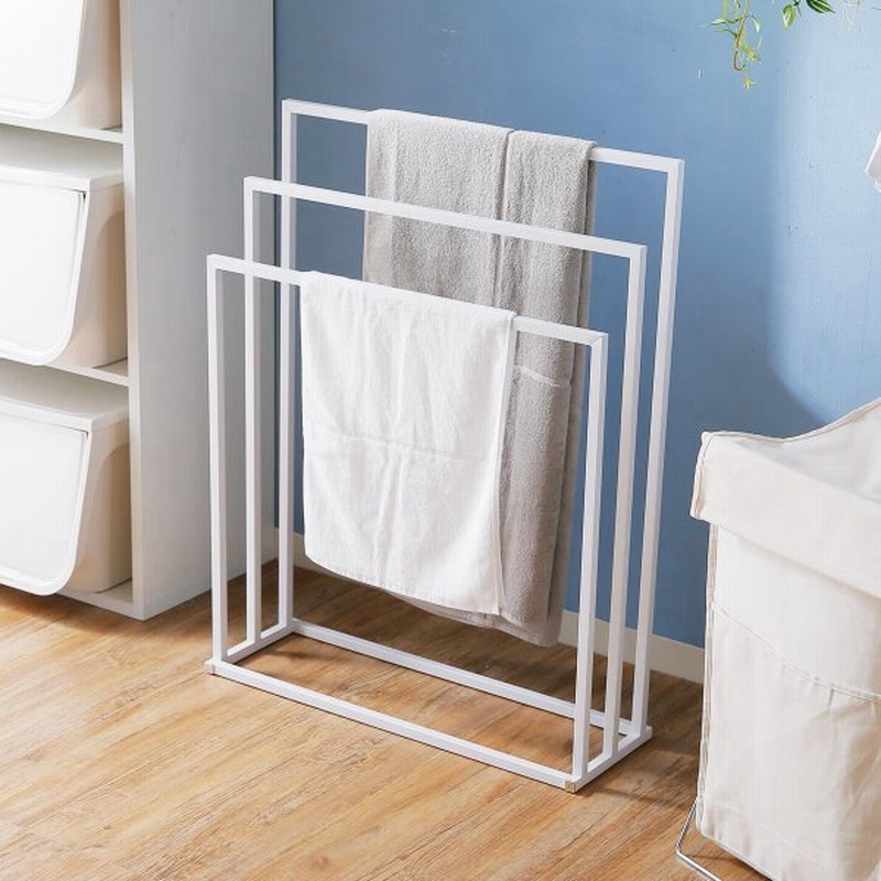 タオル掛け 物干し ハンガーラック 室内 部屋 シンプル コンパクト 軽量 タオルハンガー タオルスタンド 洗濯ハンガー おしゃれ ロウヤ Lowya 通販 Lineポイント最大0 5 Get Lineショッピング