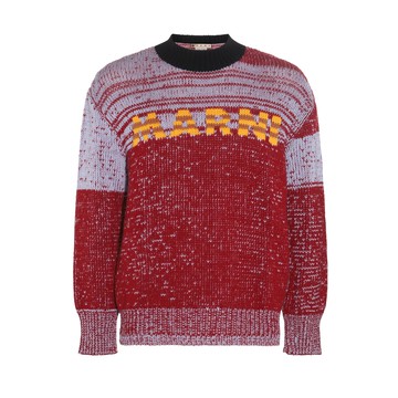 Marni - Cyan Blue Virgin Wool Knitwear