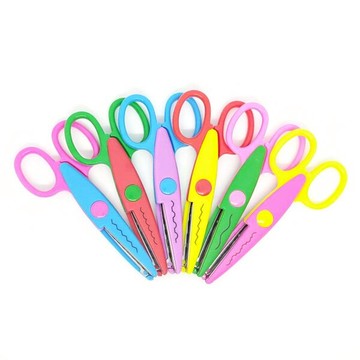 造型花邊剪刀 安全剪刀DIY美勞用品美工剪 勞作裝飾工具 文具用品