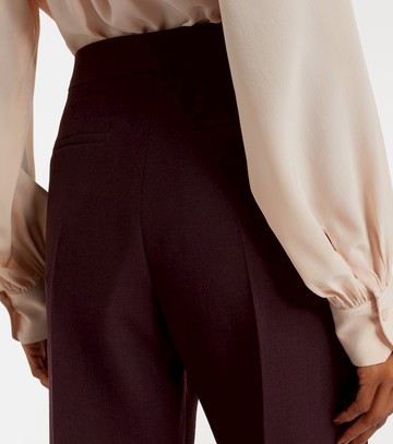 Chloé High-rise virgin wool wide-leg pants