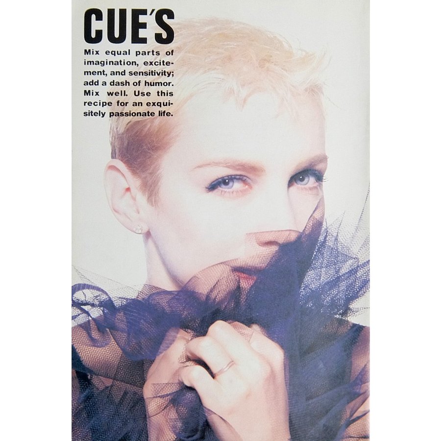 カルチャー雑誌「CUE'S」1988年4月号 Vol.5