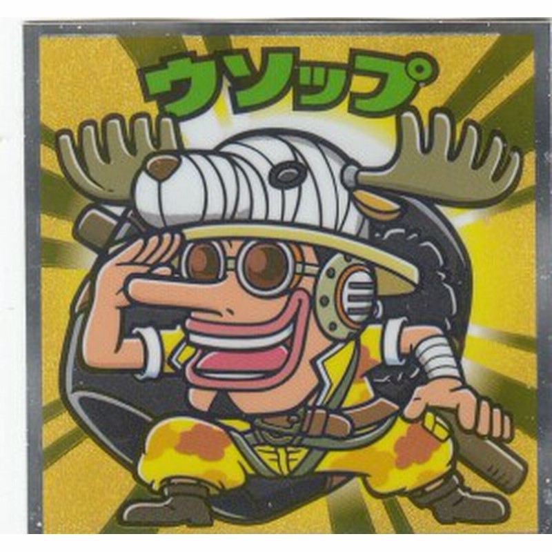 No 4 ウソップ ワンピースマン周年シール ビックリマンチョコ ワンピース 通販 Lineポイント最大1 0 Get Lineショッピング