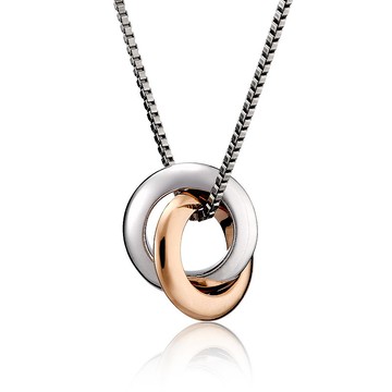 ::免費刻字:: 愛之翼單鑽 純銀項鍊-女款