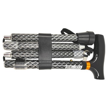 FUZIKON MEDICAL EQUIPMENT 富士康 摺疊醫療用手杖/拐杖 雕刻款 未滅菌 FZK-2254  黑色  1支