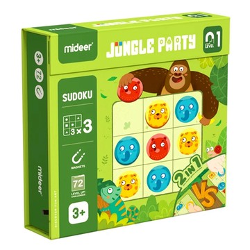 mideer 數獨遊戲  叢林派對  1盒