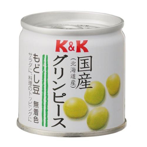 KK 国産グリンピース無着色缶 85g×6個