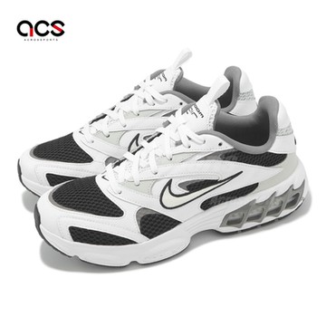 Nike 休閒鞋 Wmns Zoom Air Fire 女鞋 白 黑 氣墊 復古 運動鞋 CW3876-004