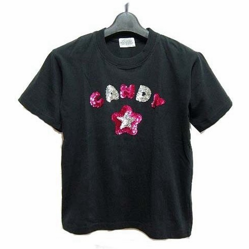 Candy Stripper Punk スパンコールロゴ Tシャツ キャンディーストリッパー 通販 Lineポイント最大0 5 Get Lineショッピング