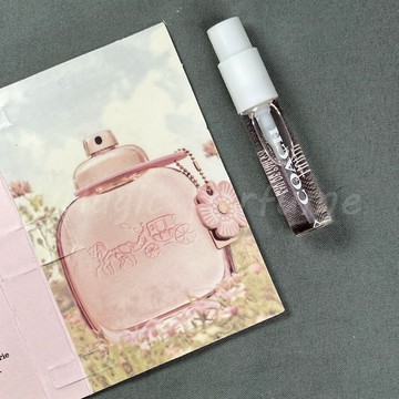 蔻馳 水漾之花香精版Coach Floral Eau The Parfum-2ml香水小樣原創原裝試用裝 香氛噴霧 女香