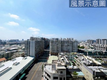 北屯緊鄰14期｜大視界｜高樓雙面採光方正大兩房｜台中市北屯區敦化路一段
