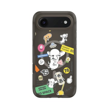 iPhone Air AirX 本質黑 - Godgwawa 變種吉娃娃 - 頂吉貼紙