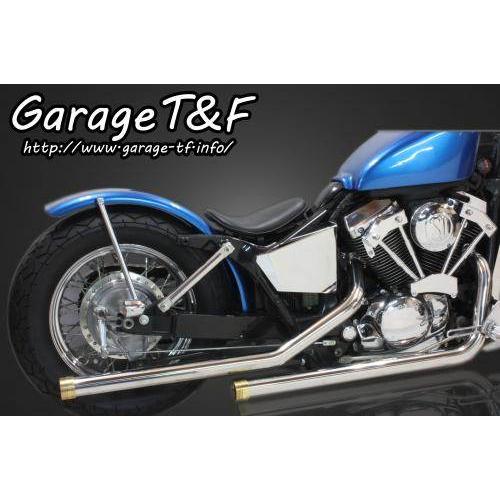 Garage T&F ガレージ T&F ドラッグパイプマフラー タイプ：真鍮マフラーエンド付き シャドウスラッシャー400 HONDA ホンダ |  LINEブランドカタログ