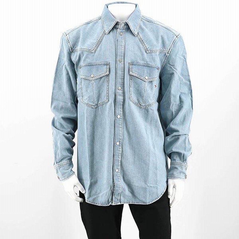 完売御礼 ディーゼル DIESEL メンズ デニムシャツ D OCEAN CAMICIA 