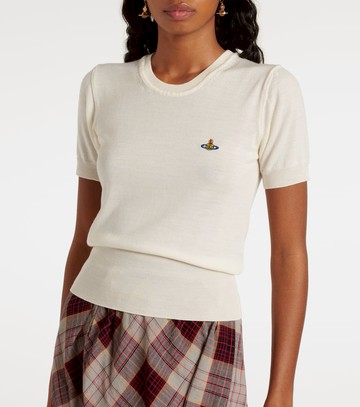 Vivienne Westwood Bea wool and silk top