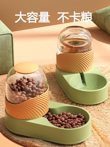 貓咪飲水機自動喂食器貓喝水器流動狗狗喂水飲水器不插電寵物用品 99購物節