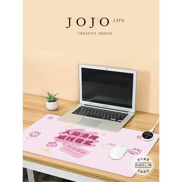 JOJO'S L. PD.雜貨先生.加熱鼠標墊辦公室電腦桌面超大恒溫 |璧辨