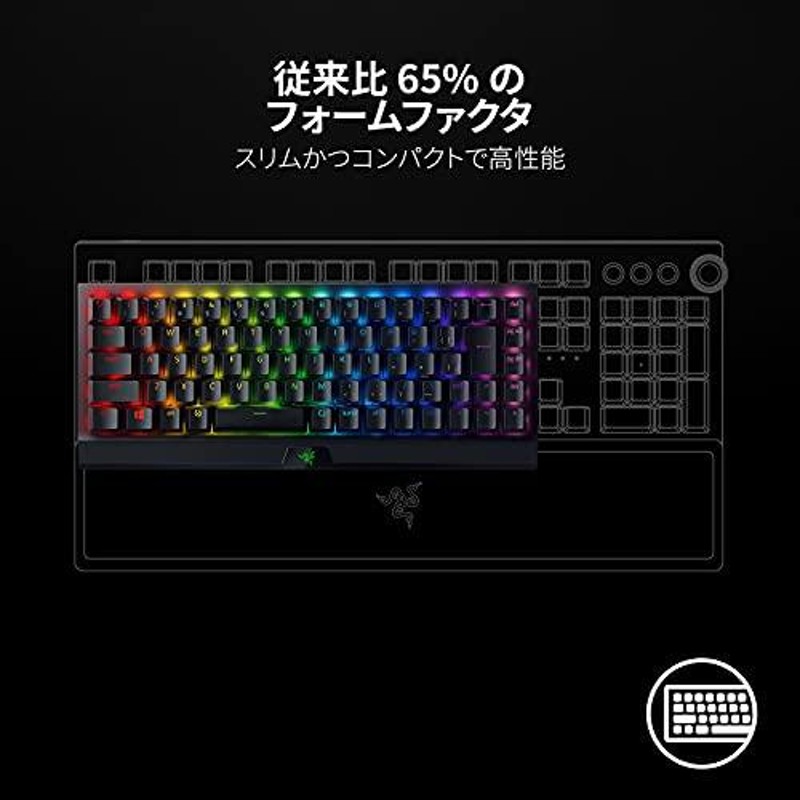 Razer ゲーミングキーボード ワイヤレス-