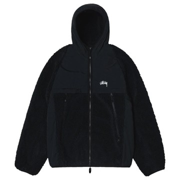 AirRoom正品現貨 2025AW STUSSY SHERPA HOODED JACKET 絨毛 連帽 外套 夾克