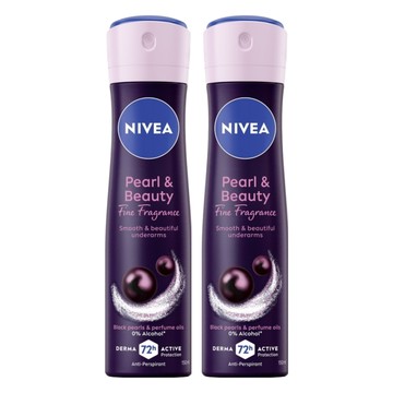 NIVEA 妮維雅 黑珍珠煥亮系列 止汗爽身噴霧  2個  150ml