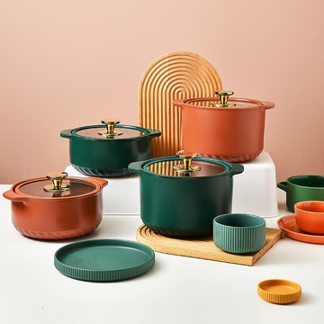 【特價清倉】日式砂鍋煲湯家用創意燃氣陶瓷煲大容量煤氣灶專用鍋