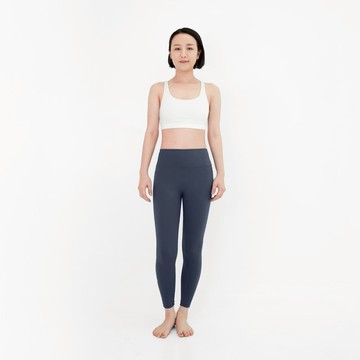 【新年特惠開跑】LISSOM 柔羽親膚瑜珈褲 藏藍 M號