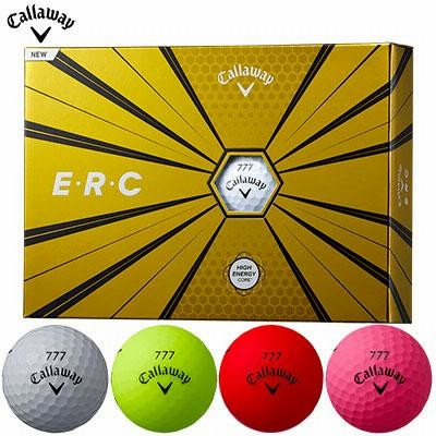 日本全国送料無料 Callaway(キャロウェイ) E・R・C 2019 ゴルフ ボール 1ダース(12球) [ERC][イーアールシー][ギフト]