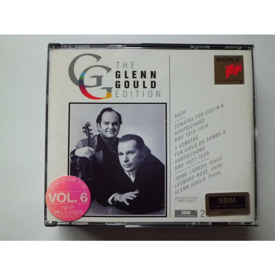 Bach   Violin Sonatas, Viola da gamba Sonatas   Glenn Gould, etc. CDs    CD