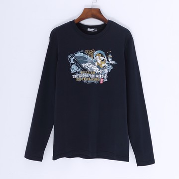 加大風神鯨魚全棉男潮T-O20249