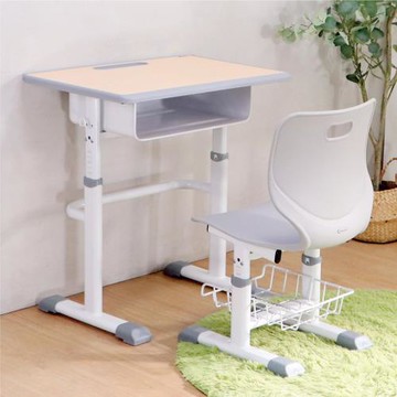 LOGIS邏爵家具｜升降好調整兒童成長學習課桌椅 桌面65x45 書桌椅【089LA】