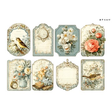 【10月新作】20-103-0189 裁切紙・拼貼素材