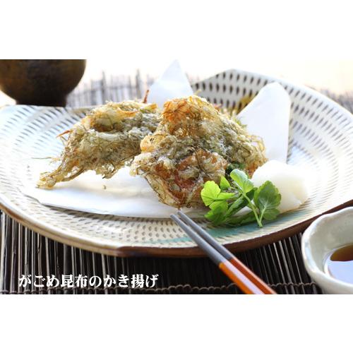 国内産100%　天然　細切りがごめ昆布　70g（送料無料・チャック袋入）