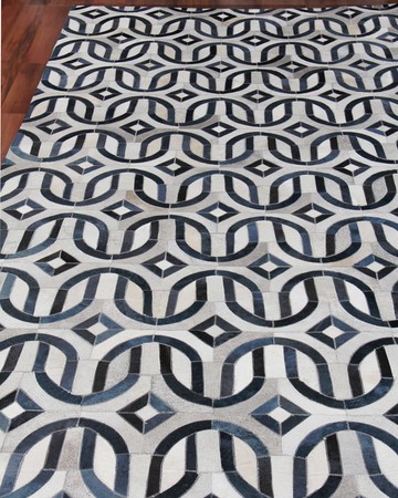 Novella Hair Hide Rug, 10' x 14'