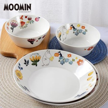 日本進口山加商店yamaka姆明moomin亞美陶瓷杯卡通碗盤可愛餐具