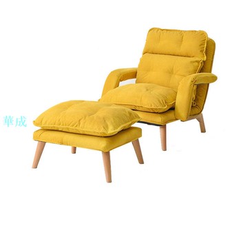 懶人沙發 榻榻米 靠背椅 陽臺躺椅 摺疊臥室網紅客廳小戶型單人小沙發 懶人沙發椅 日式折疊沙發椅 辦公室躺椅