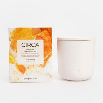 澳洲CIRCA  琥珀檀香 大豆蠟燭300g