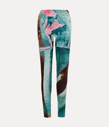 Vivienne Westwood Worlds End Leggings Print Fluid Jersey XL Unisex