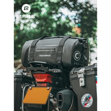 洛克兄弟摩托車尾包防水后座包騎行包馱包騎士摩旅裝備男機車掛包
