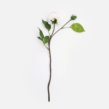 查莉擬真花插大麗花54cm 紫白