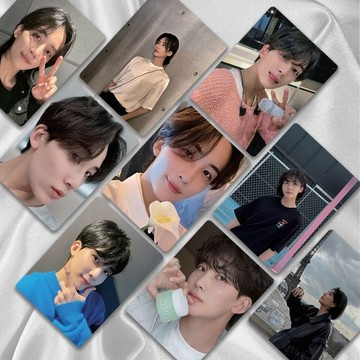 8.4 jeonghan小卡周邊 尹淨漢專輯 尹凈漢鐳射小卡50張/盒3寸seventeen周邊拍立得無重復新款卡片