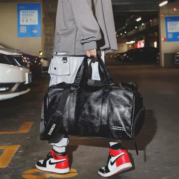 短途旅行包男手提包女出差大容量旅游包簡約行李包袋防水健身包潮