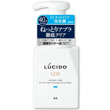 LUCIDO 倫士度 男士全效泡洗顏 Q10 無香料  150ml  1瓶