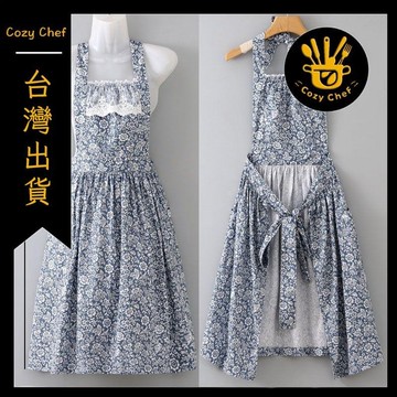 ✨️臺灣出貨✨️暖廚小築✅可開發票新款時尚韓版家用廚房做飯耐磨防污透氣女成人圍腰小清新工作服