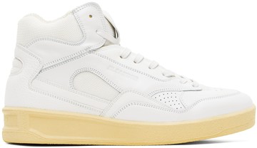 Jil Sander 白色高帮运动鞋