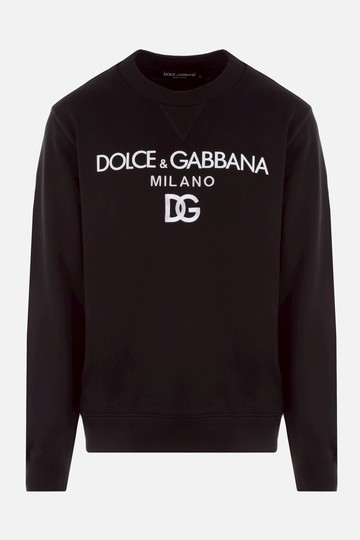 DOLCE & GABBANA logoed jersey sweatshirt Man