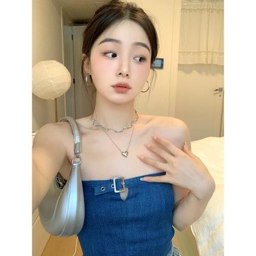 韓系冷淡風銀色圈圈耳環女輕奢高級感素圈耳圈個性辣妹氣質耳飾