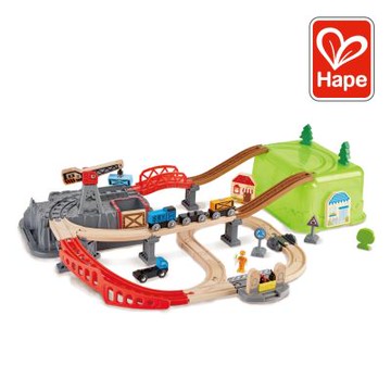 奇哥 德國Hape 挖礦火車鐵道組