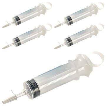 太平洋 80cc 灌食針筒 插鼻胃管/使用胃造口或腸胃造口餵食之病人適用  5個