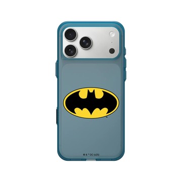 iPhone 17 Pro Max Clear (相機按鈕) 夜幕藍 - Batman 蝙蝠俠 - 經典蝙蝠俠Logo