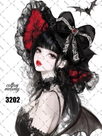 original sticker no.3202 人物貼紙 原創貼紙 原創人物貼紙 裝飾貼紙 cotton melody